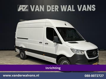 Mercedes-Benz Sprinter | 316 CDI 164pk 3500kg Trekhaak L2H2, Auto's, Gebruikt, Euro 6, Wit, Mercedes-Benz