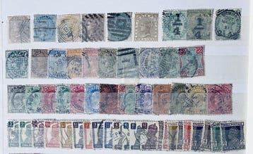 Britse Gemenebest - Collectie India, Gestempeld