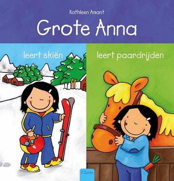9789044861112 Grote Anna - Grote Anna leert skien en Grot..., Boeken, Verzenden, Nieuw, Kathleen Amant