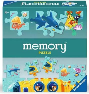 Memory Puzzel - Onderwater Wereld | Ravensburger -, Verzenden, Nieuw