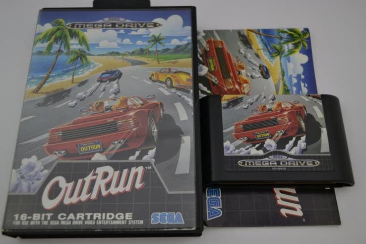 Outrun (MD CIB), Spelcomputers en Games, Games | Sega, Zo goed als nieuw, Verzenden