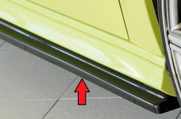 Side skirt aanzetstuk | geschikt voor Audi | A3 S-Line / S3, Verzenden, Nieuw, Audi