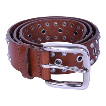 Isabel Marant Rica Studded Riem Cognac - Maat S, Verzenden, Zo goed als nieuw