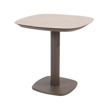 4 Seasons Manolo bistro tuintafel 75x75 cm - terre - ceramic, Verzenden, Nieuw