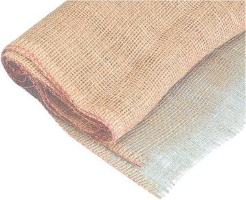 Jute doek Naturel weefsel grof 100 cm rol 5 meter, Ophalen of Verzenden, Nieuw