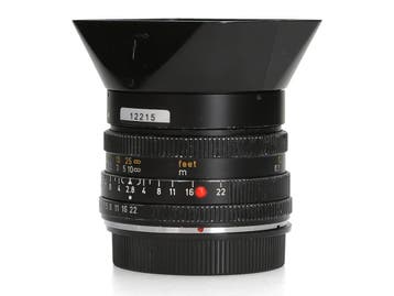 Leica 28mm f/2.8 Elmarit-R (11204) - 1 jaar garantie, Ophalen of Verzenden, Zo goed als nieuw, Leica