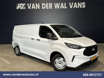 Ford Transit Custom | 2.0 TDCI 136pk L2H1 Euro6 Airco |, Auto's, Gebruikt, Euro 6, Wit, Dealer onderhouden