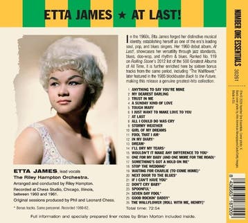 cd - etta james - AT LAST (pre-order), Verzenden, Zo goed als nieuw