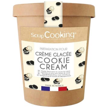 ScrapCooking IJsmix Cookie en Cream 185g, Verzenden, Nieuw