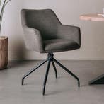 *WOONWINKEL* Tower Living Ortana Moderne Stoel Donkerbruin, Verzenden, Nieuw, Bruin