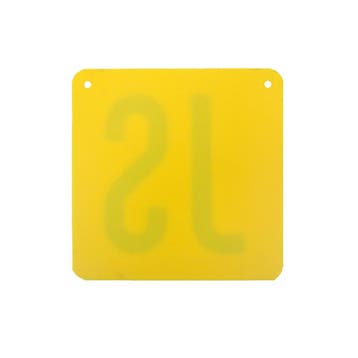 Kunststof locatieborden - Polystyrene - 2 mm - Binnen - sign, Verzenden