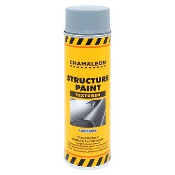 Structuurspray lichtgrijs spuitbus 500 ml - Chamäleon, Verzenden, Nieuw