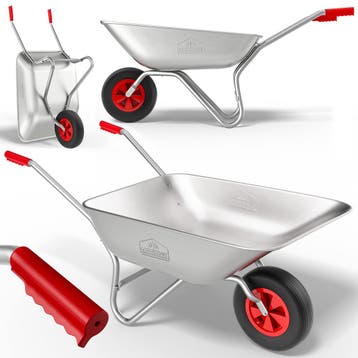 Kruiwagen Metaal 80L max 100kg (Tuingereedschap, Tuinieren), Verzenden, Nieuw