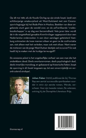 De eenzame piloot 9789400405257 Johan Faber, Verzenden, Gelezen, Johan Faber