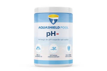 Aquashield Pool Aquashield pool ph min granulaat 1,25 kg, Tuin en Terras, Verzenden, Nieuw