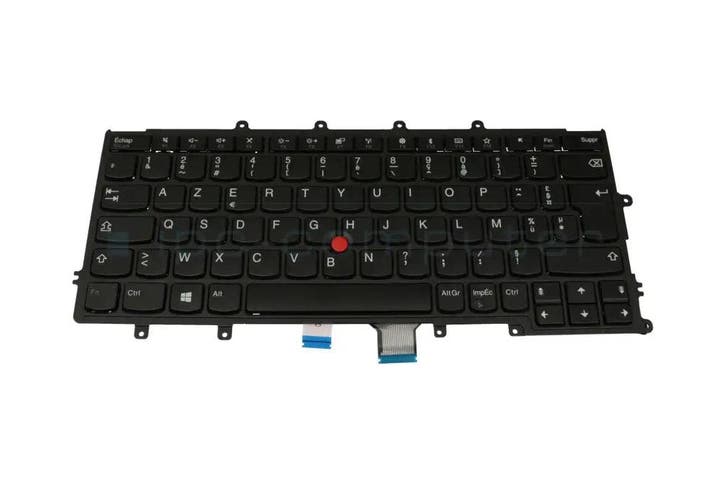 Lenovo SN20L82543 Laptop toetsenbord (Frans) (Azerty) (Open, Computers en Software, Windows Laptops, SSD, Qwerty, Zo goed als nieuw