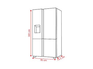 Bosch -  Vrijstaand Breedte 91 Cm Hoogte 183 Nofrost, Witgoed en Apparatuur, 200 liter of meer, Verzenden, 60 cm of meer, Nieuw