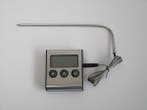 Veiling - Digitale oven- Keukenthermometer en timer, Nieuw