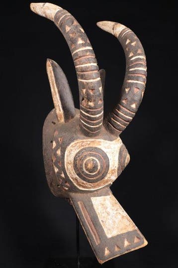Dansmasker - Antelope Kan Bobo-masker - 50 cm - Burkina
