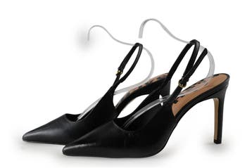 Sacha Slingbacks in maat 39 Zwart, Verzenden, Zwart, Zo goed als nieuw, Sacha