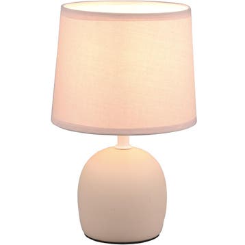 LED Tafellamp - Tafelverlichting - Trion Zikkom - E14, Huis en Inrichting, Ophalen of Verzenden, Nieuw, Keramiek, Overige fittingen