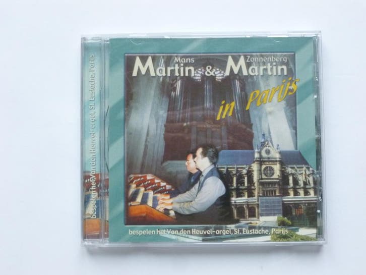Martin Mans & Martin Zonnenberg - in Parijs, Cd's en Dvd's, Cd's | Klassiek, Zo goed als nieuw, Ophalen of Verzenden