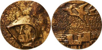 Bronzegussmedaille 1973 Akademien, Schulen, Universitaeten, Verzenden