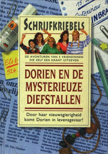 Dorien en de mysterieuze diefstallen / Schrijfkriebels / 2, Verzenden, Zo goed als nieuw, M. van Biest