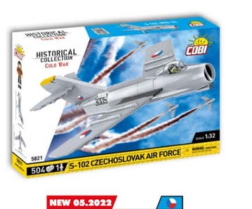 COBI  5821 S-102 Czechoslovak  Air Force (Leger bouwsets), Verzenden, Nieuw
