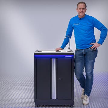 Datona Wasbak met kraan voor werkbank en werkplaats - Datona, Ophalen of Verzenden, Nieuw