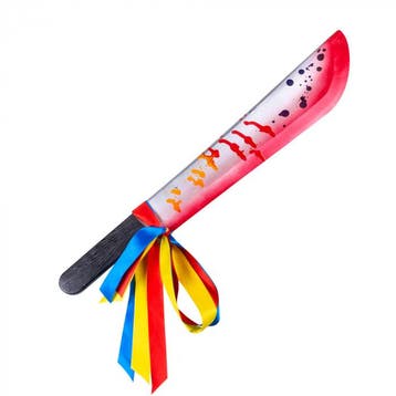 Machete Horror Clown (53cm), Ophalen of Verzenden, Nieuw