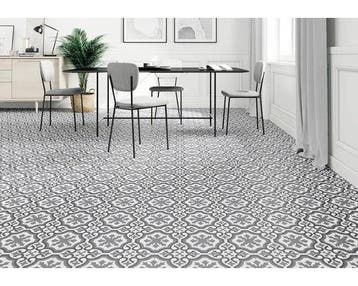 Vloertegel Cifre Cemento Decortegel Venice Black Zwart 45x45, 40 tot 60 cm, 40 tot 60 cm, Keramiek, Nieuw