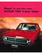 1970 DATSUN 1200 BROCHURE NEDERLANDS, Nieuw, Nissan, Author