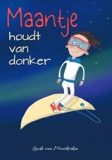 Maantje houdt van donker - Linda van Moerkerken, Verzenden, Zo goed als nieuw, Linda van Moerkerken