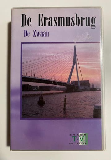 DE ERASMUSBRUG: DE ZWAAN (VHS), Verzenden, Gebruikt