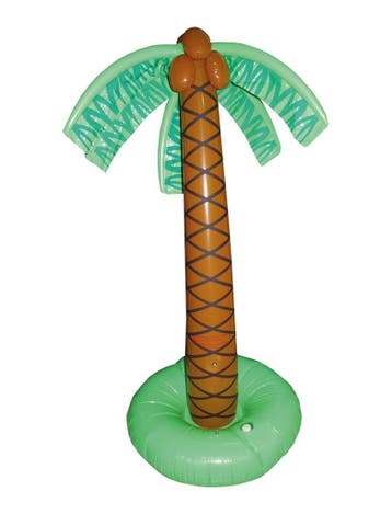 Hawaii Opblaas Palmboom 180cm, Ophalen of Verzenden, Nieuw