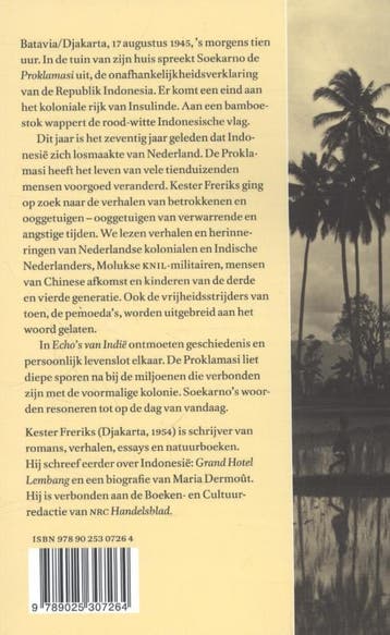 Echos van Indië 9789025307264 Kester Freriks, Verzenden, Gelezen, Kester Freriks