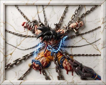 Makayhos - [Canvas] Son Goku Bound – Chains of Destiny, Nieuw