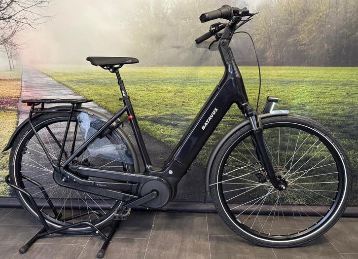 Electrische fiets dames Batavus Finez E-Go Power | Als Nieuw, Fietsen en Brommers, Elektrische fietsen, 50 km per accu of meer
