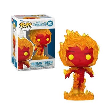 Funko Pop!  Fantastic 4: First Steps - Human Torch #1517, Verzenden, Nieuw