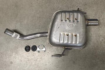 Uitlaat, Einddemper Alfa Romeo 147 1.6, 2.0 Twin Spark, Verzenden, Nieuw
