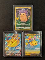 Pokémon - 3 Card - Pikachu Foil, Full art, Promo card, Hobby en Vrije tijd, Verzamelkaartspellen | Pokémon, Nieuw