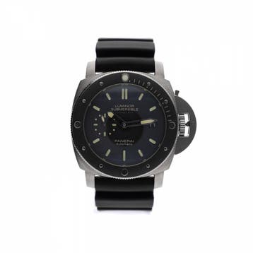 Panerai Luminor Submersible 1950 Antimagnetic PAM00389; A..., Overige merken, Overige materialen, Leer, Ophalen of Verzenden