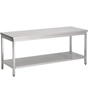 Rvs woktafel met bodemschap 1300x500x600 mm, Verzenden, Nieuw in verpakking