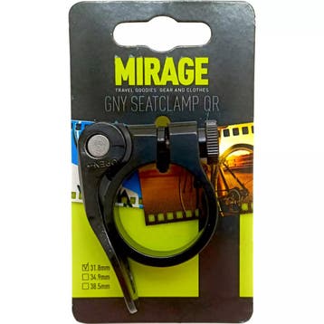 Mirage Zadelpenklem met snelspanner - 31.8mm - instelbare..., Ophalen of Verzenden, Nieuw, Frame