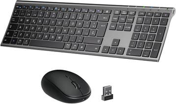 Draadloze Toetsenbord Muis Set | QWERTY | Retourdeal 29%, Computers en Software, Toetsenborden, Toetsenbord en muis-set, Nieuw