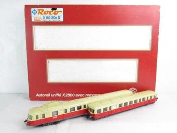 Roco H0 - HO 43009 - Treinstel (2) - Set autorail Roco X2800, Nieuw