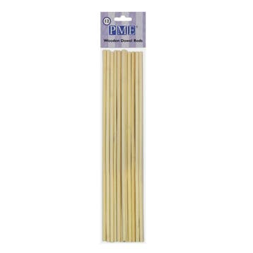 Wooden Dowel PME 12 stuks, Verzenden, Nieuw