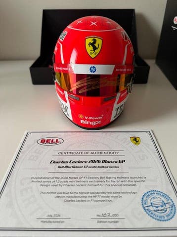 Ferrari - Monza GP - Charles Leclerc - 2026 - Schaal 1:2, Nieuw