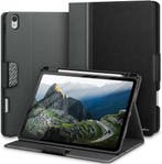 iPad Air Hoes | Vegan Leer Zwart | Retourdeal 33% Korting, Computers en Software, Apple iPads, 10 inch, Blauw, Apple iPad Air